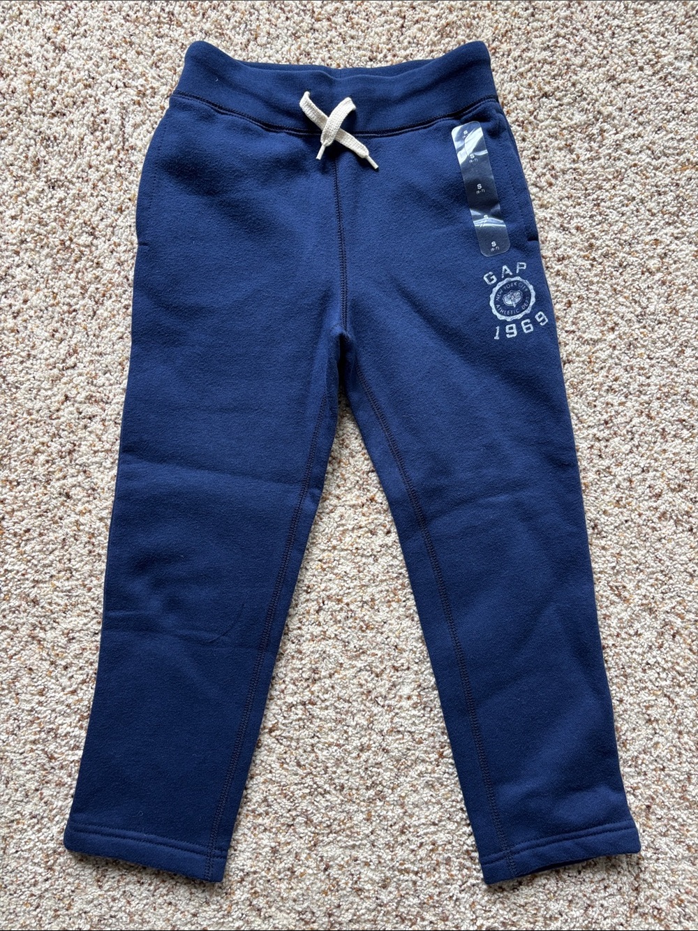 GAP Kids Navy Sweatpants with Drawstring